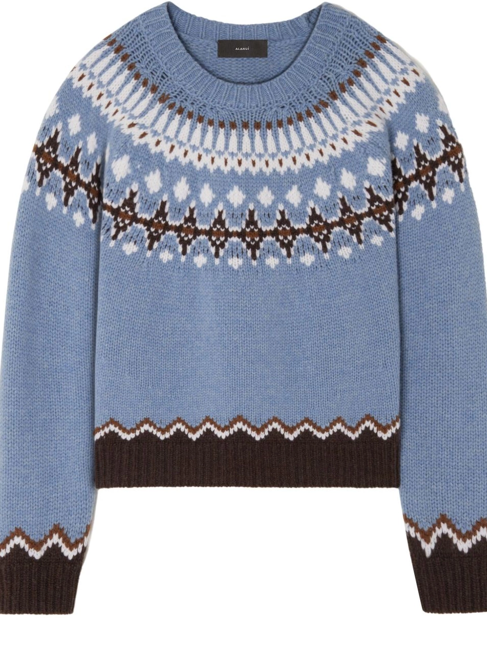 Cheap Women Sweet virgin-wool Winter jumper Alanui 0727